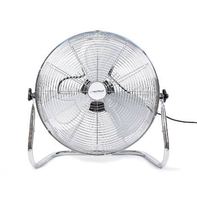 Вентилатор за под Esperanza EHF006 Cyclone, 110W, 45 см, 3 скорости, 116м3/мин, Алуминиеви перки, Сребрист/хром