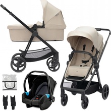 Kinderkraft 3in1 NEWLY sand beige + MINK PRE 2023
