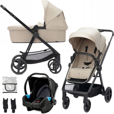 Kinderkraft 3in1 NEWLY sand beige + MINK PRE 2023
