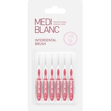 Mediblanc Interdental Pick-brush mezizubní kartáček 0,4 mm 6 ks