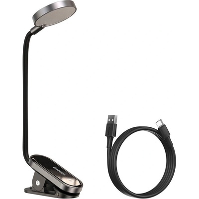 NONAME Baseus LED světlo na čtení s klipem 3W teplá bílá (4000K) 6953156223523