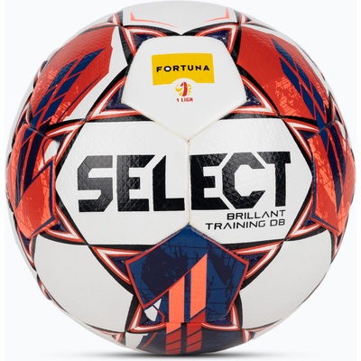 Select Brillant Training Fortuna 1 League football v23 white/red size 4
