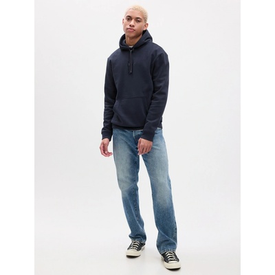 GAP 823343-02 mikina s logem a kapucí Tmavě modrá
