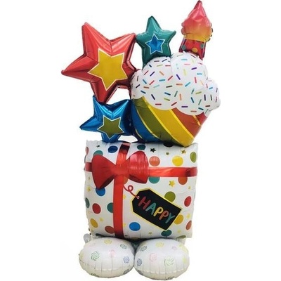 TORO Balónek fóliový 65x114 cm maxi dárek