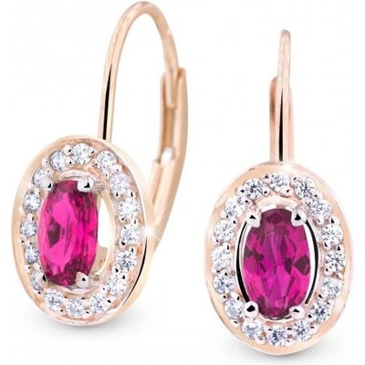 Cutie Jewellery Z8049-55-X-4 červená