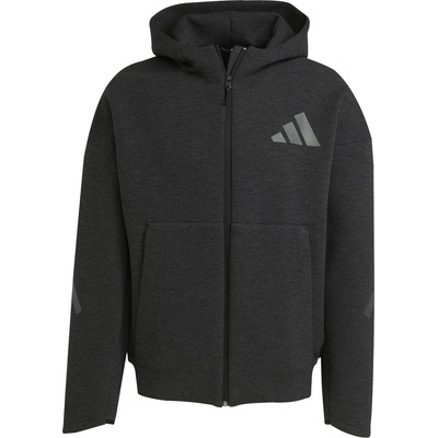 Adidas Мъжки суичър Adidas adidas Z. N. E. Premium Full-Zip Hoodie Mens - Black Melenge