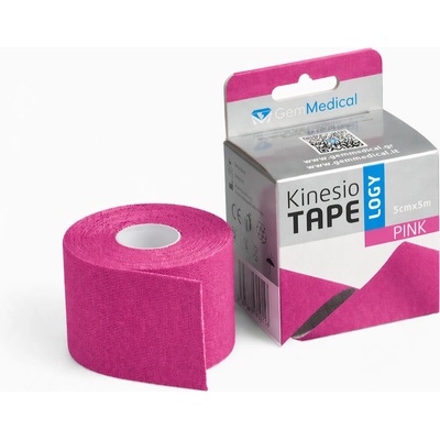 GM Kinesio Tape tejpovací páska růžová 5 cm x 5 m