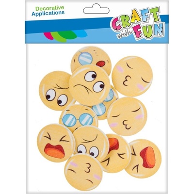 Craft with Fun Dekorácia so zábavnými samolepiacimi kruhmi kryštálov