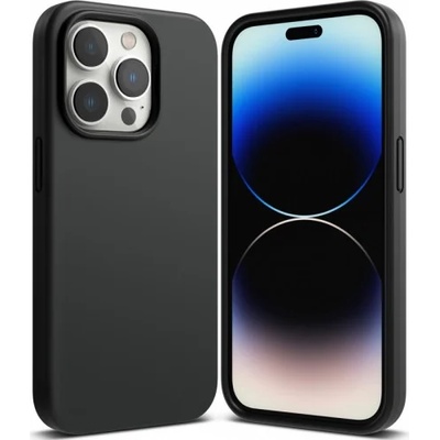 Apple Силиконов калъф кейс Ringke Silicone, За iPhone 14 Pro Max, Black