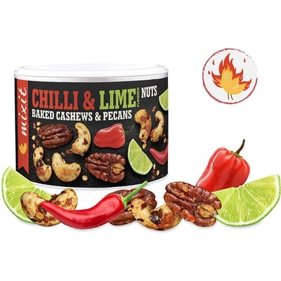 Mixit Oříšky z pece Habanero chilli a limetka 150 g