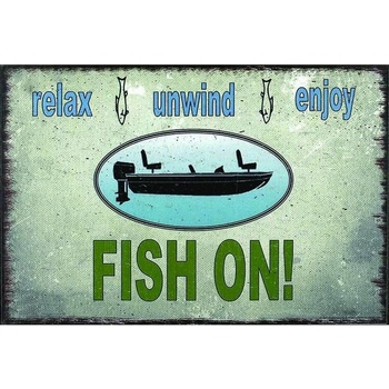 Ceduľa Fish On!