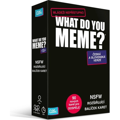 Albi What Do You Meme? Mládeži nepřístupno rozšírenie CZ/SK