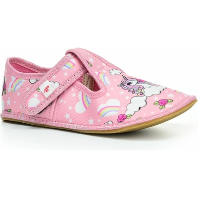 EF Barefoot papuče 395 Pink Unicorn – Zboží Dáma
