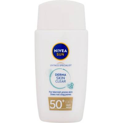 UV Face Specialist Derma Skin Clear от Nivea за Жени Слънцезащитен крем за лице 40мл