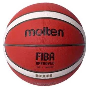 Molten Баскетболна топка Molten B7G3800, FIBA Approved, Кожена, размер 7