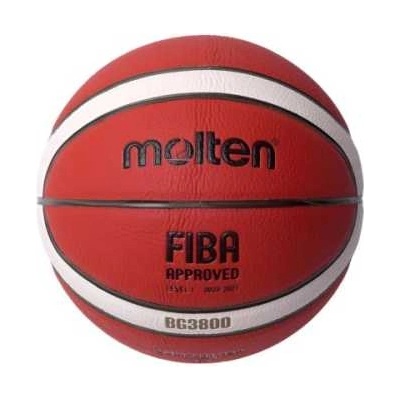 Molten Баскетболна топка Molten B7G3800, FIBA Approved, Кожена, размер 7