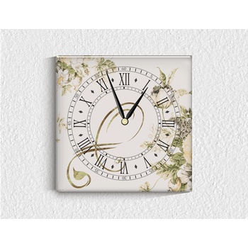 Image 1 of Стъклен стенен часовник 055