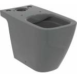Ideal Standard Тоалетна чиния Ideal Standard i. life B, стояща на пода, лъскаво сива, без ръб (T461258)