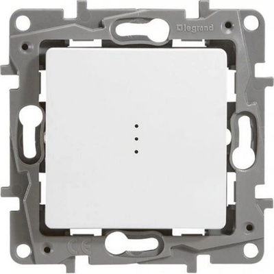 Legrand 664510 Ключ девиаторен 10А с индик. Niloe Бяло - 664510 (664510.)