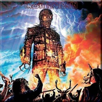 Iron Maiden Wicker Man Магнит (IMMAG07)