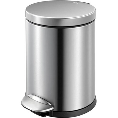 EKO 5 л. кош за отпадъци с педал цвят матиран инокс ЕКО от серия luna (eko921905matts/s)