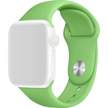 Rimeno Силиконова каишка за Apple Watch 42/44/45/49 мм, зелена (RSJ-01-00A-32)