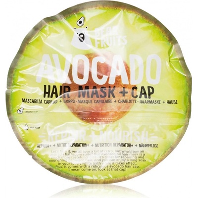 Bear Fruits Avocado Hair Mask + Cap Маски за коса 20ml