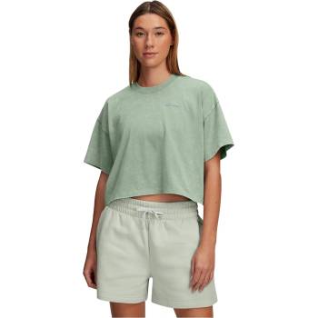 Under Armour UA Hwt Wash Ss Ld99 - Green