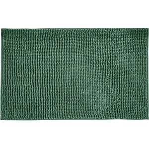 Allstar Тъмнозелена текстилна постелка за баня 50x80 cm Chenille - Allstar (70261400)