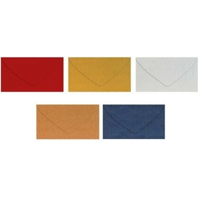 MFP dopisní obálka metallic 120g DL 110x220mm - mix barev 5550354