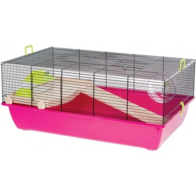 INTER-ZOO Pet Products Клетка за гризачи TOMMY с пластмасово оборудване - 77x47x31см