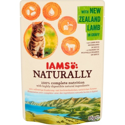 Iams Cat jahňacie v omáčce 85 g
