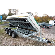 Eduard 3-straný sklápěč 4018 3500kg, 3 nápravy, Kombi hydraulika