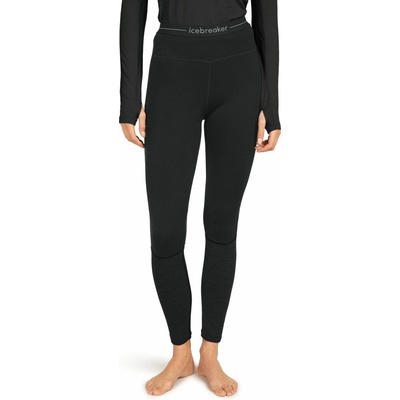 ICEBREAKER Wmns ZoneKnit 200 Leggings Black/Jet HTHR/Cb – Zboží Mobilmania