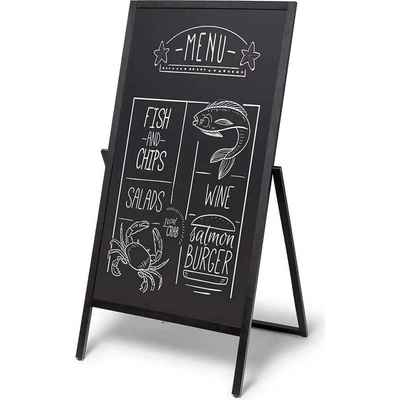 A-Z Reklama CZ Dřevěné popisovatelné áčko Flip 62 x 114 cm
