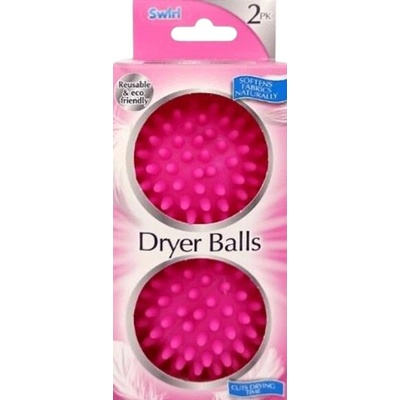 Swirl Eco friendly míčky do sušičky růžové 2ks