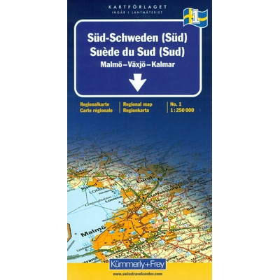 mapa Sudschweden sud I. 1:250 t.