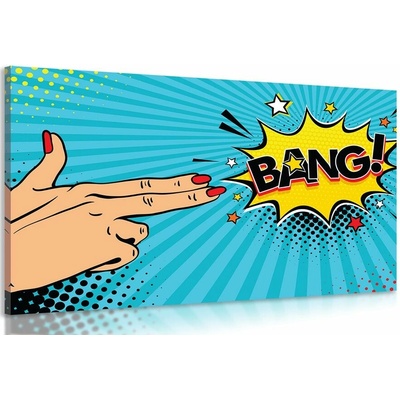 Obraz s pop art motívom - BANG!