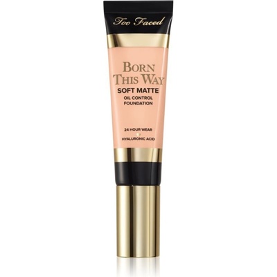 Too Faced Born This Way Soft Matte Foundation zmatňujúci make-up Seashell 30 ml