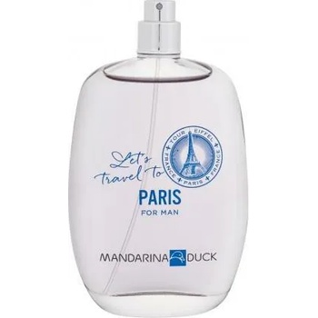 Mandarina Duck Let's Travel to Paris for Men EDT 100 ml Tester