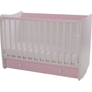 Image 1 of Lorelli Трансформиращо се легло-люлка Lorelli - Dream, бяло и розова орхидея, 60 х 120 cm (10150420038A)