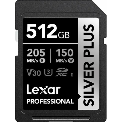 Lexar SDXC Professional Silver Plus 512 GB LSDSIPL512G-BNNNG