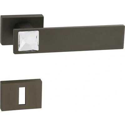 Tupai LINHA 5 SW1 - RT 3270RT mosaz kl./kl. + PZ rozety 52 x 52 mm Titan