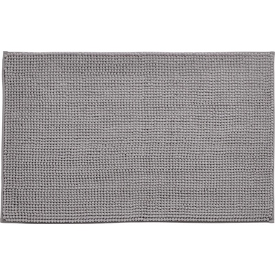 Catherine Lansfield Сив килим за баня 50x80 cm Bobble - Catherine Lansfield (BR/42324/W/BMAT/SI)