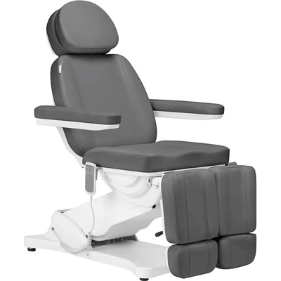 BeautyOne Elektrické pedikérske kreslo Sillon Classic 2 Farba: sivá 185 x 59 cm 56 kg 2 farby
