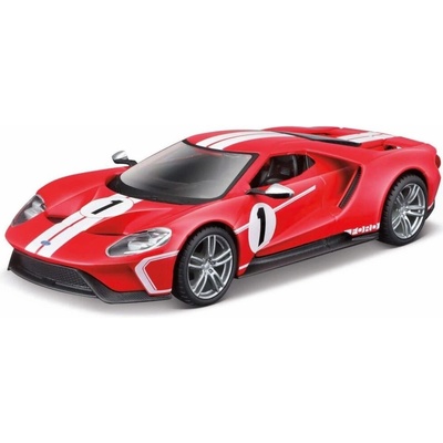 Bburago Ford GT 2018 No.1 Heritage Edition 1:32