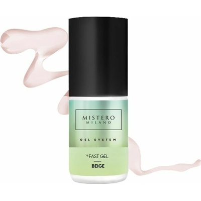 Mistero Milano jednofázový gel Fast gel beige 7ml