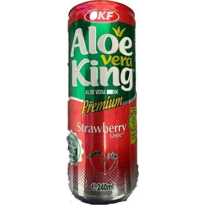 OKF Aloe vera king jahoda 240 ml