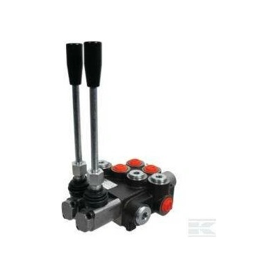 Dvoupáčkový hydraulický rozvaděč P40 1x jednočinný, 1x dvoučinný