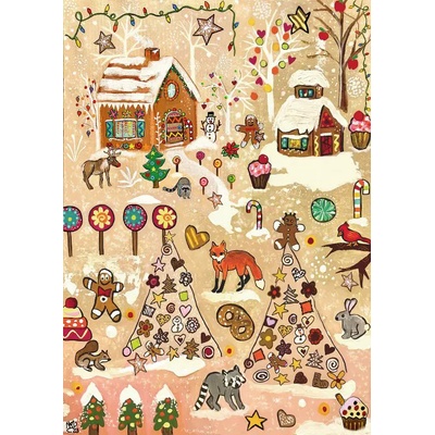 Magnolia - Puzzle Gingerbread Wonderland - 1 000 piese